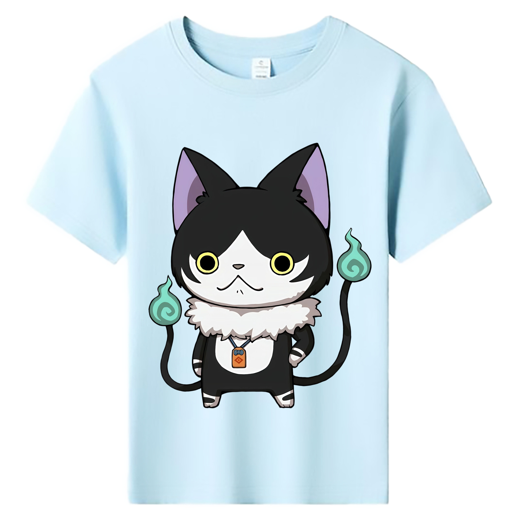 （画像用） 妖怪ウォッチ Yo-kai Watch 綿100％キッズTシャツ（フロントプリント）